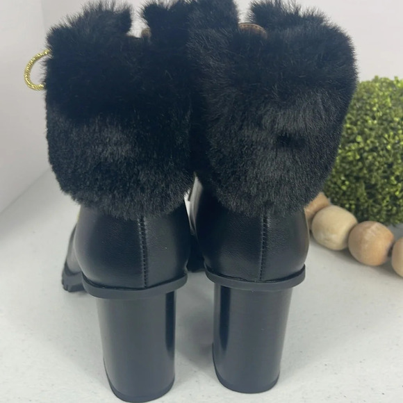 THINGS II COME
Women's Maliyana Luxurious Lace-Up Embellished Block-Heel Booties - Picture 7 of 12